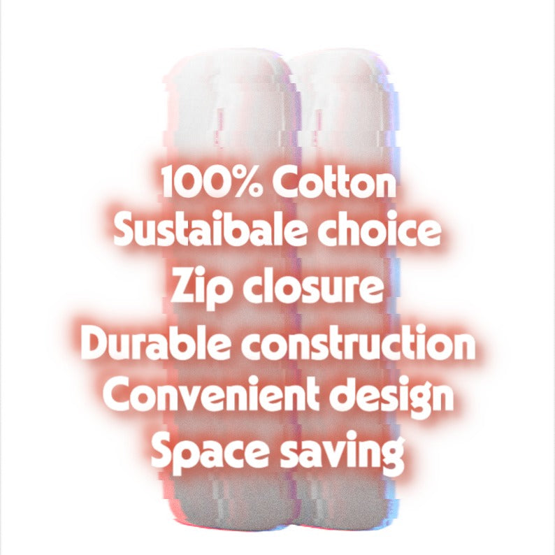 62" x 24" x 4" Premium garment bags: Protect your clothes in style.