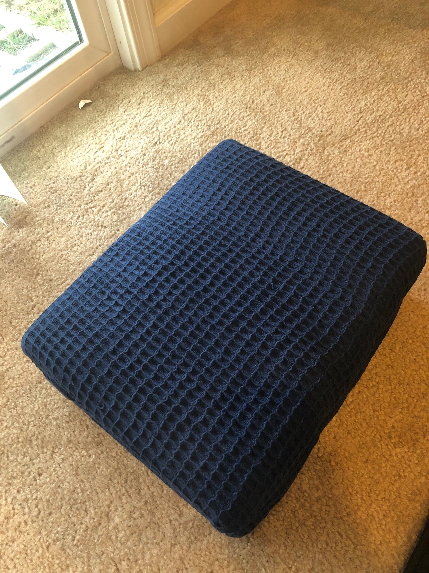 Cotton Thermal Blanket Waffle weave 3D design