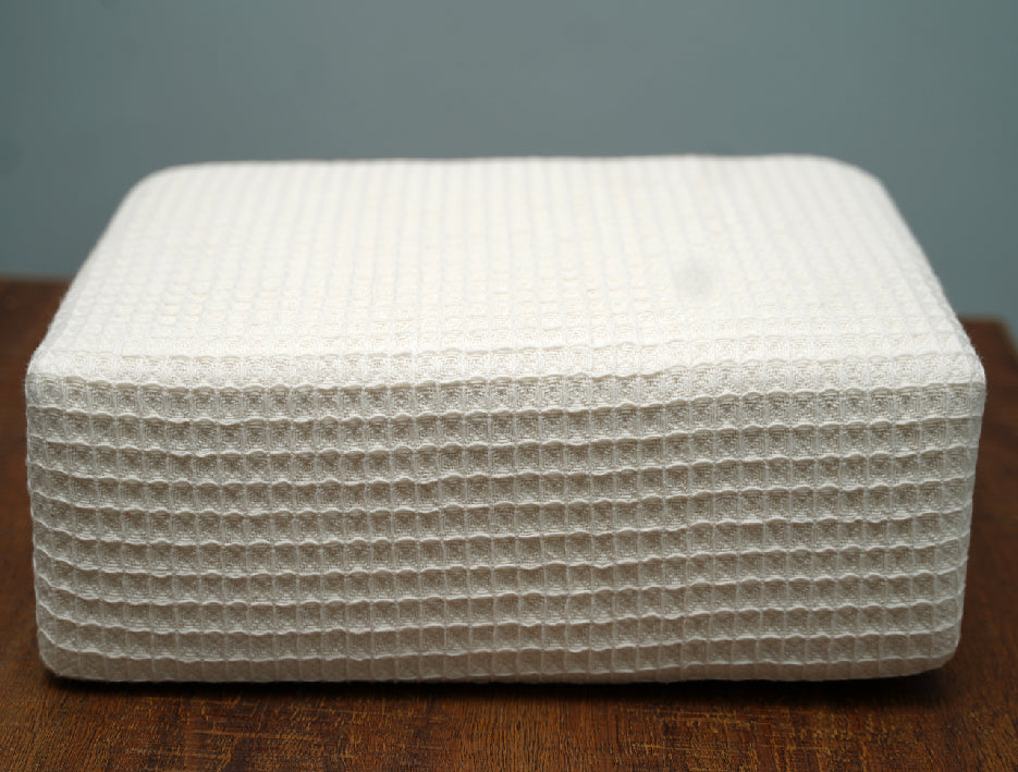 Cotton Thermal Blanket Waffle weave 3D design
